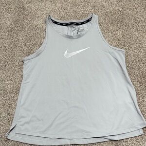 Nike Women's Light Gray Tank Top